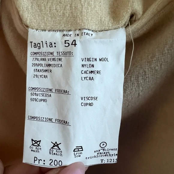 Harry Rosen Cream Jacket - Picture 4 of 5